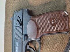 CO2 Lancer Air Saber XMK .177 (4.5mm) CO2 Semi-Automatic Air Pistol with Case