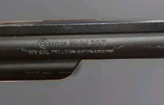 Vintage Crosman Model 38T Target Pellgun Revolver Pellet Gun 6-Shot