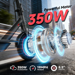 Ladped LP40 Foldable Adult Electric Scooter 31km/h Lightweight Urban Commuter