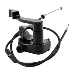 7/8 Inch 22mm Thumb Throttle Cable Accelerator Handle Assembly 80cm ATV Quad