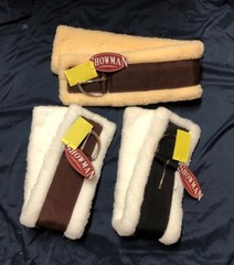 24 28 30 32 34 36 Western Soft Thick Fleece Super Girth Cinch BLACK BROWN MAIZE