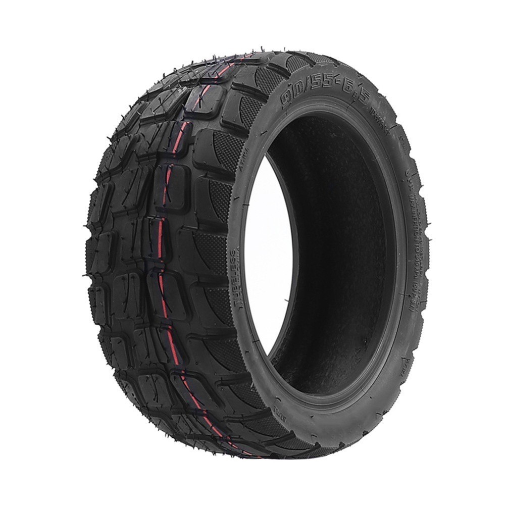 Tubeless Tire 10 inch 90 55 6 5 Off Road For Electric Scooter Rubber Material