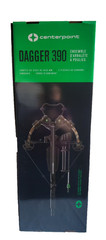 CenterPoint AXCD190FCK Dagger 390 Compound Crossbow Kit 390 fps, Camo