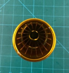 CRBN IC NANO barrel tip (gloss gold). “New Other”. Compatible w/ CRBN IC PWR.
