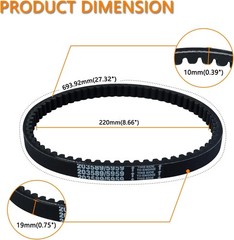 3PCS Go Kart Drive Belt 30 Series Replaces Manco 5959 Comet 203589