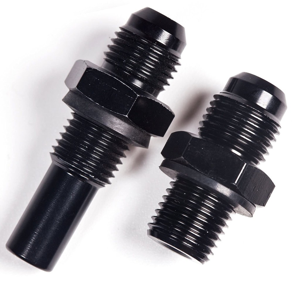 JSDAN 4L80E 6 AN x 1/4NPS Transmission Cooler 6 inches, 6AN 2PCS