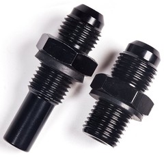 JSDAN 4L80E 6 AN x 1/4NPS Transmission Cooler 6 inches, 6AN 2PCS