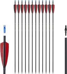 60» Archery Takedown Recurve Bow 30-50 lbs RH & Arrows Set for Shooting Hunting