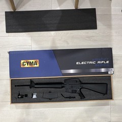 CYMA Electric Airsoft AEG Rifle Series CM.009B w/ Magazine, Black