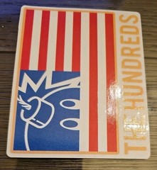 The Hundreds Skateboard Sticker American Flag