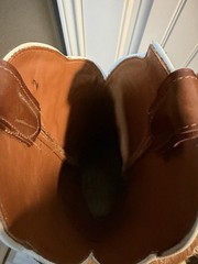 Tony Lama full quill ostrich boots 10D