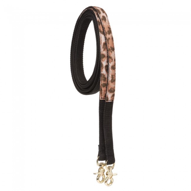 Tough 1 «Leopard Print» Fun Animal Print Split Reins horse tack equine 43-970