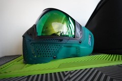 Carbon CRBN Zero Pro Paintball Mask (Less Coverage) – Fade Forest