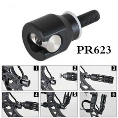 Archery Bow Quick Disconnect Stabilizer Bar Metal Mount Compound Recurve Bow USA