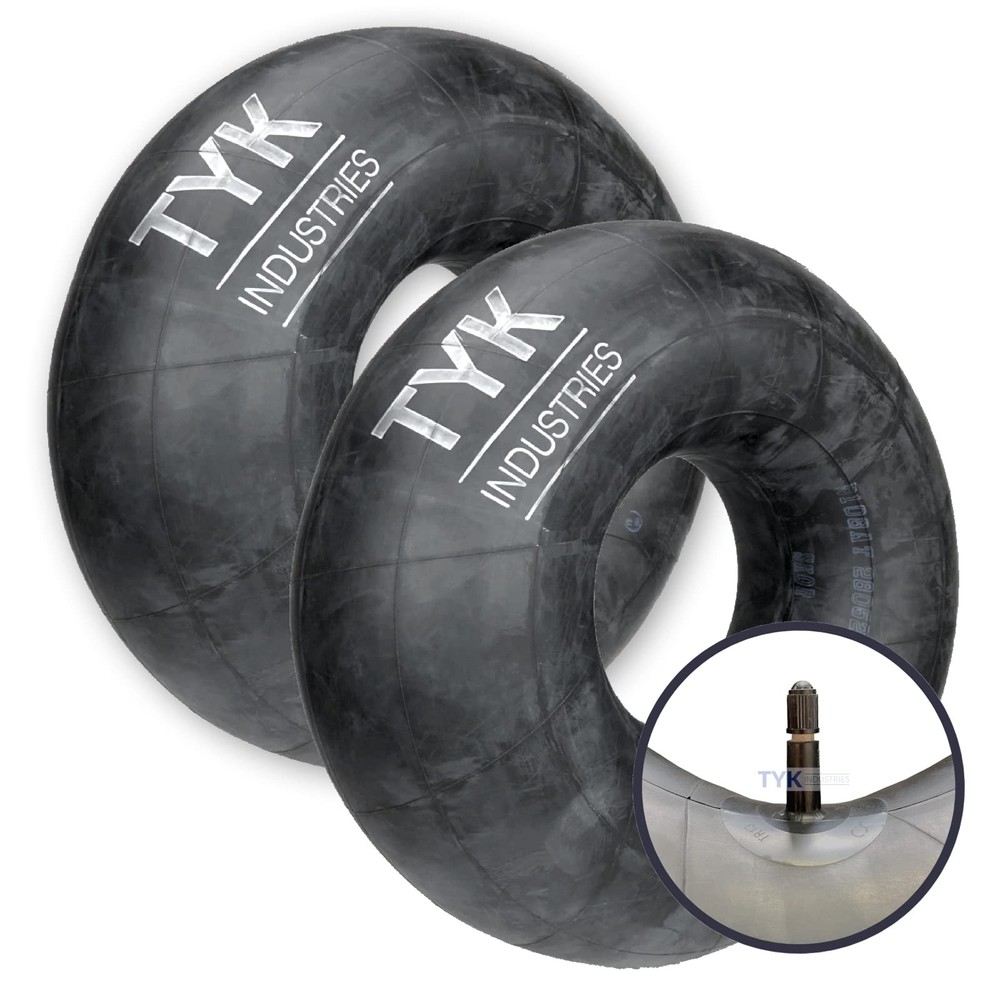 (2-Pack) 23×8.50-12, 23×9.50-12 Inner Tube for Lawn Mower Tractor Tires, Tube…