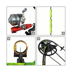 Lanneret Bowfishing Bow Kit 15-45 LBS Shoot Right/Left Handed 2023 New Draw L…