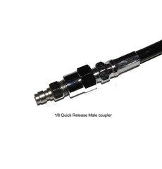TAC Paintball 34″ In Flight Fill Whip 3000psi 4500psi HPA Tank