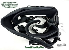 Yates Professional 320/320AUSN Tactical Lightweight Assault Harness, Black,