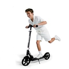 Scooter for Kids 6+, Teens & Adults – Max Load 220LB, Foldable, Ghostly Black