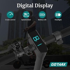 Lightweight Fusion Seat Scooter with 300W Motor – 8.5″ Tires, 264 lbs Capacity