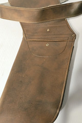 NEET Archery Hip Quiver Unisex Brown Excellent Vintage Right Hand Pockets, USA