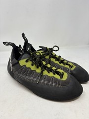 Evolv Climbing Shoes Black Lime Aggressive Approach Men’s Size 11.5 Used