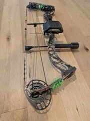 PSE Brute NXT Compound Bow Package Camo Rest Quiver RH
