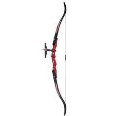 60″ Traditional Takedown Archery Recurve Bow 20lbs Longbow for Hunting Targeting