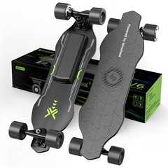 isinwheel electric skateboard 10 Miles Max Range, 12 MPH Top Speed, 264lbs max