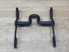 Vintage Short Shank Ported Western Small Horse Pony Bit ~ 4 1/2″ Mouth
