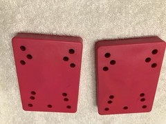 NOS Vintage Skateboard Riser Pads 80’s Pink
