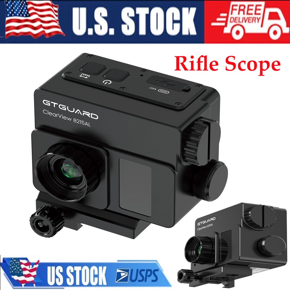 GTGUARD 600m Laser Rangefinder Thermal Monocular 1024x768HD 3.2″ for Bow Hunting