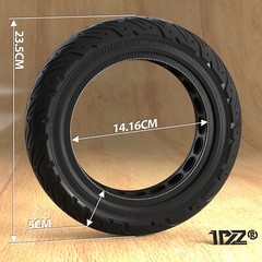 Explosion-Proof Solid Tires 10×2.5 Fit 10×3 10×3.0 10×2 10×2.125 80/65-6 6» Rim
