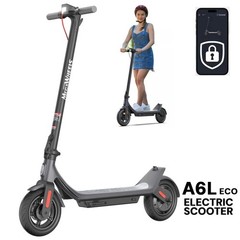 Electric Scooter Adult 500W Range 10″ Tire E-Scooter 31 Miles 25km/h Speed & APP