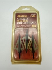 Allen Grizzly Broadhead – 125 Grain, Pack of 3 – 14625 – Free Shipping