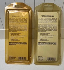 2 Packs The Game Tracker Terminator 125 Grain 3-Blade Broad Heads NOS