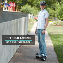 Edge Hoverboard 6.5″ Tires 6.2Mph & 2.5 Miles Self Balancing Scooter for Adults