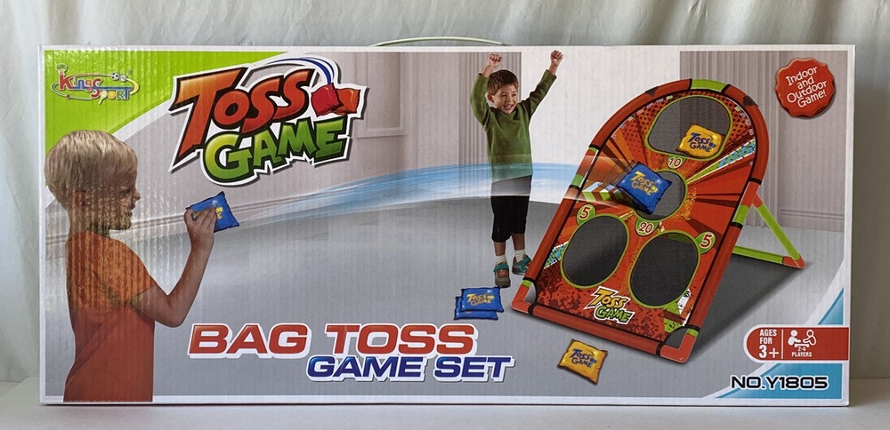 Bag Toss Game for whole Family; Adjustable Height 2-4 Player Age 3+ NIB