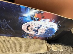 Supreme SS18 Hellraiser Skateboard Deck Black/Multicolor Box Logo Pinhead 8.5 “