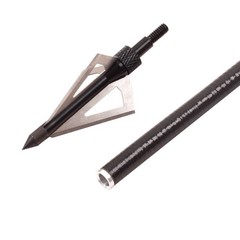 12pcs Archery 100gr Points Tips for Carbon Arrows Arrowheads Recurve Bow Hunting