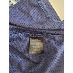 Kerrits Women Blue Horse Ikat Damask Quarter Zip Equestrian Riding Top Large