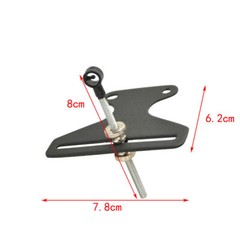 2X 1Pin Archery Sight Simple Single Recurve Bow Hunting Accessories Collimation