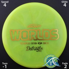 Discraft Z Swirl Zone SS – 2026 Worlds – Scale Weight