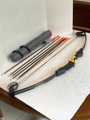 Barnett Duck Commander Compound Bow with Quiver and Arrows