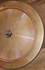 Discraft Titanium Nuke Distance Driver Golden Swirl Rainbow Star 175g