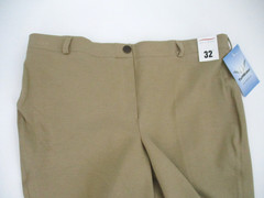 TuffRider Breeches Ladies 32 Lt. Tan Starter Low Rise Pull-On Riding Pants NWT