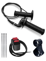 Throttle Assembly with Cable 7/8″ Twist Throttle Handle Grip Kit | Universal …