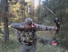 New KYDEX KLICKER (Carbon Fiber) Bow Limb Clicker, (Black) Recurve Bow, Longbow
