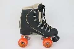 Labeda STS Pro Men’s Size 4 Accu-Series Roller Skates Black Pro-Lift Leather