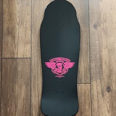 Powell Peralta Tony Hawk Skateboard Deck Blue/Black Pink Skull Graphic